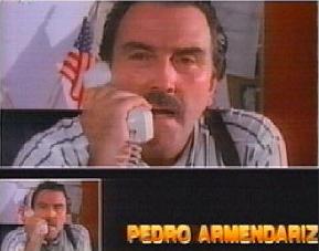 Picture from the opening titles - Pedro Armendariz